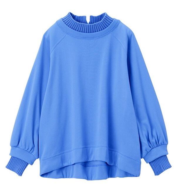 RANAN（ラナン）の「裏起毛！毛玉になりにくい！ニット切替プルオーバー（カットソー）」｜詳細画像