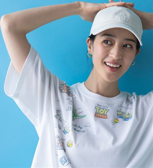 「＜Ｄｉｓｎｅｙ＞綿混素材ゆるっとＴシャツ（カットソー）」｜詳細画像