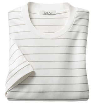 「＜ＳＯＬＵＮＩＡ＞ジャケットスタイルが決まる専用Ｔシャツ（メンズＴシャツ）」｜ホワイトボーダー