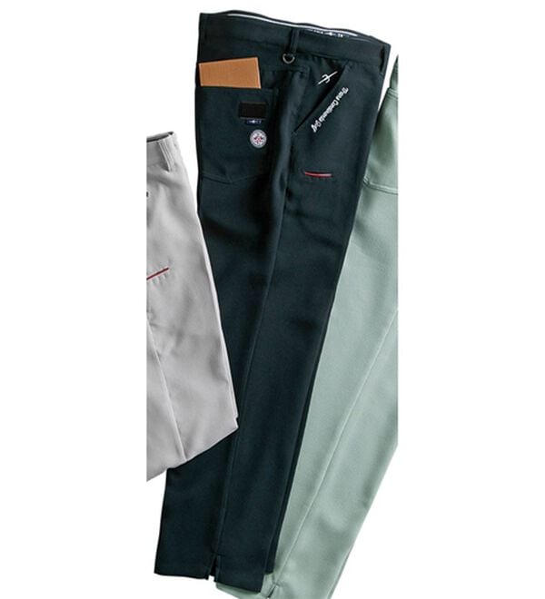 「＜トランスコンチネンツゴルフ＞急速ドライアクティブゴルフパンツ（メンズフルレングスパンツ）」｜ネイビー