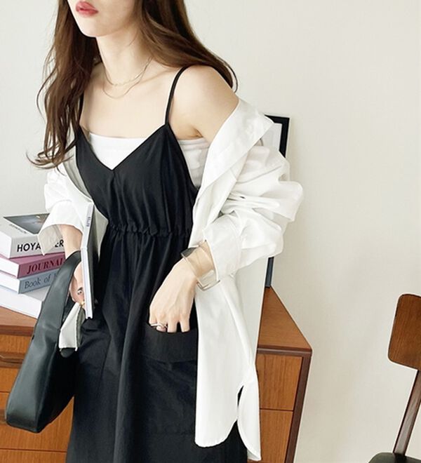 GeeRA（ジーラ）の「ミリタリーナイロンジャンパースカート（ロングスカート）」｜詳細画像