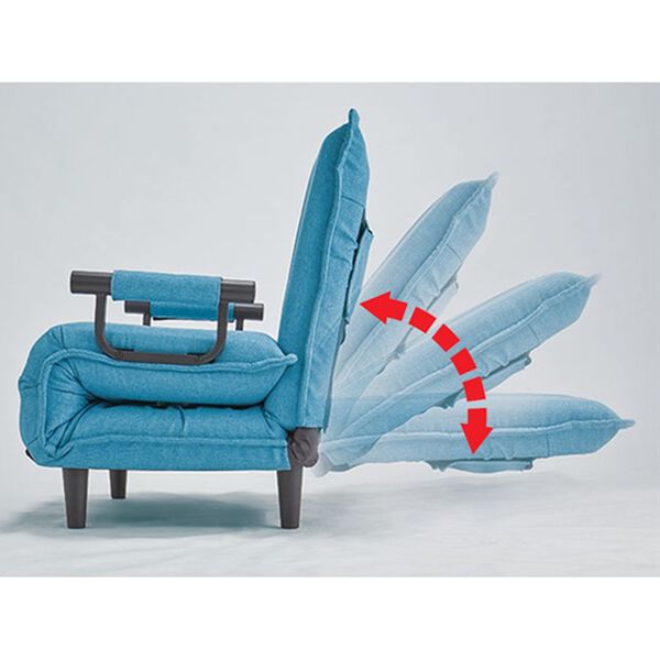 iellio（イエリオ）の「座って寝てくつろげる３ＷＡＹソファベッド２＜サイズが選べる・省スペース・リクライニング・クッション付＞（ソファ）」｜詳細画像