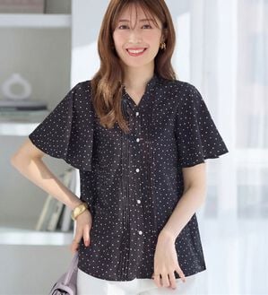 alotta（アロッタ）の「上品細見えピンタックブラウス（ブラウス）」｜詳細画像