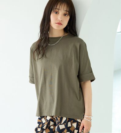 BELLUNA（ベルーナ）の「ヒンヤリ実感！大人顔サマ見えゆったりＴシャツ（Tシャツ）」