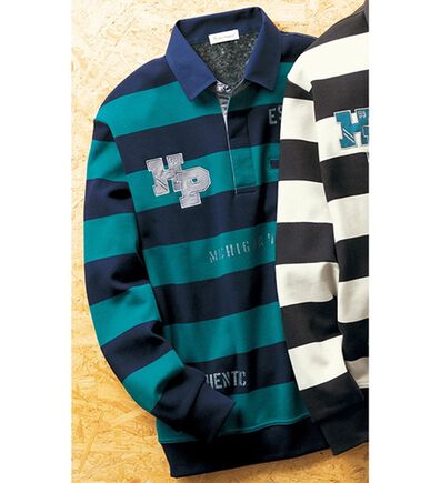 「＜ハッシュパピー＞まるで毛布のような裏シャギートレーナー（メンズトレーナー）」