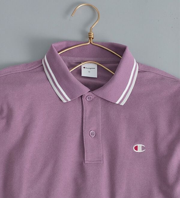 「＜チャンピオン＞鹿の子デザインポロシャツ（メンズポロシャツ）」｜詳細画像