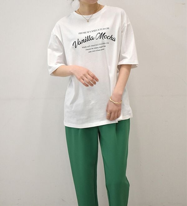 RANAN（ラナン）の「プリントロゴＴシャツ（カットソー）」｜詳細画像