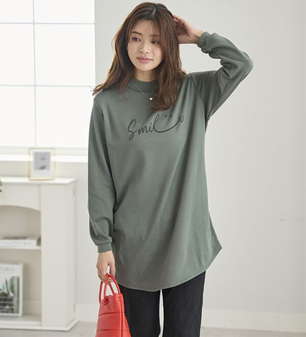 BELLUNA（ベルーナ）の「【メルティポンチ】プリントチュニック（チュニック）」｜詳細画像