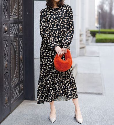 RANAN（ラナン）の「レオパード柄ロングワンピース（ロングワンピース）」