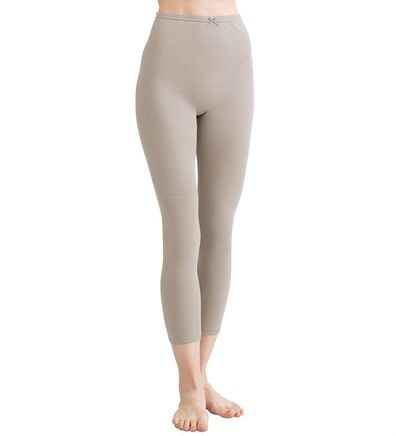 LAVIENNE（ラヴィエンヌ）の「お肌に優しいオーガニックコットン７分丈ボトム（肌着・インナーウェア）」