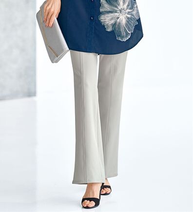 BELLUNA（ベルーナ）の「ヒンヤリ冷感！ハイテンション美脚パンツ（フルレングスパンツ）」