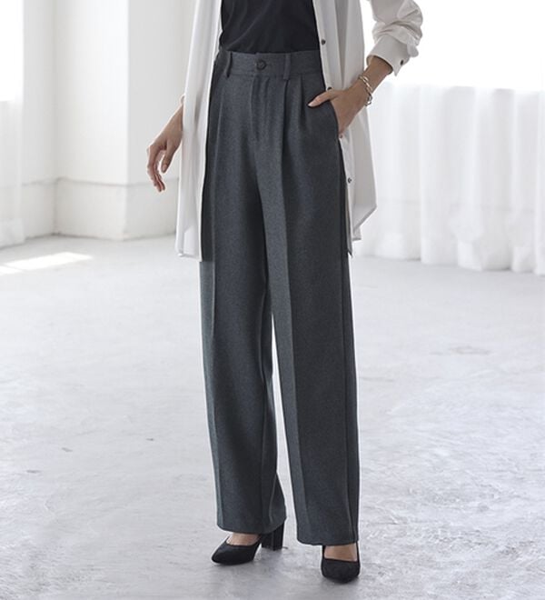 BELLUNA（ベルーナ）の「ビューティフルレングス脚長ワイドパンツ（フルレングスパンツ）」｜詳細画像