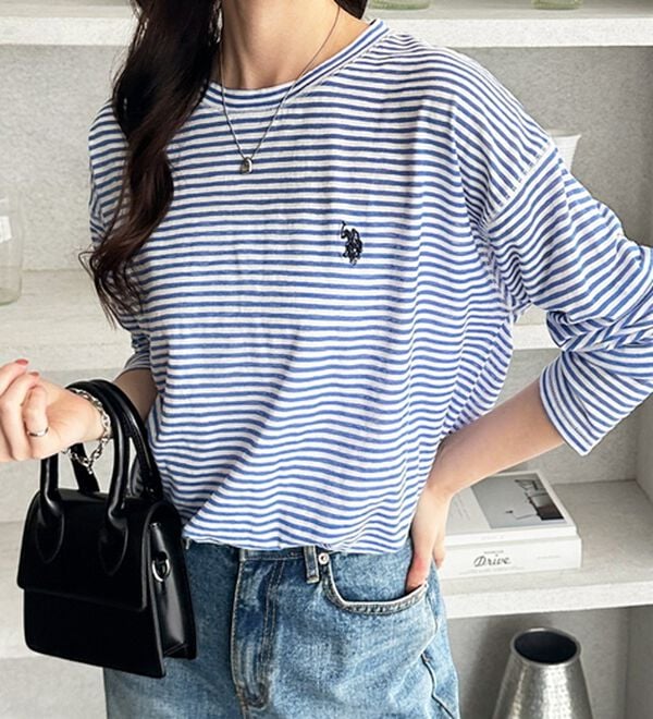 GeeRA（ジーラ）の「【Ｕ．Ｓ．ＰＯＬＯ　ＡＳＳＮ．】スラブシアーロンＴ（Tシャツ）」｜詳細画像