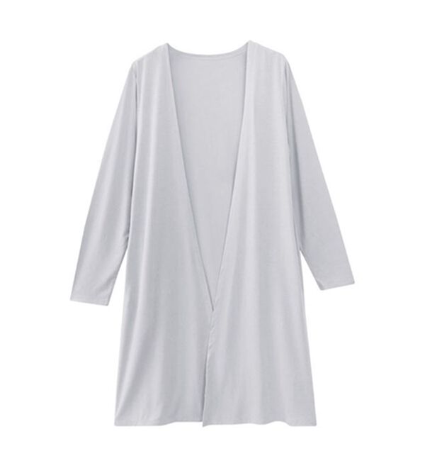 Pierrot（ピエロ）の「【Ｍ～３Ｌ】【選べる２丈】接触冷感トッパーカーディガン（その他カーディガン）」｜詳細画像