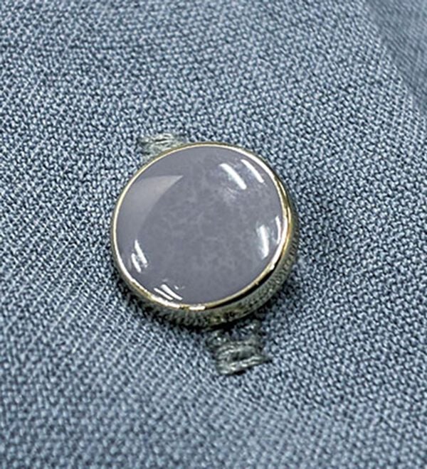 BELLUNA（ベルーナ）の「【快適Ｌａｂ．】お手入れ楽々ビンテージ調素材ブラウス（ブラウス）」｜詳細画像