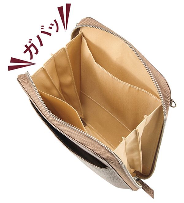 ルフラン（ルフラン）の「＜ロダニア＞牛革スマホショルダー（ショルダーバッグ）」｜詳細画像