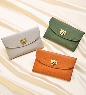 「牛革シュリンクおこし金具長財布（財布・パスケース）」｜詳細画像