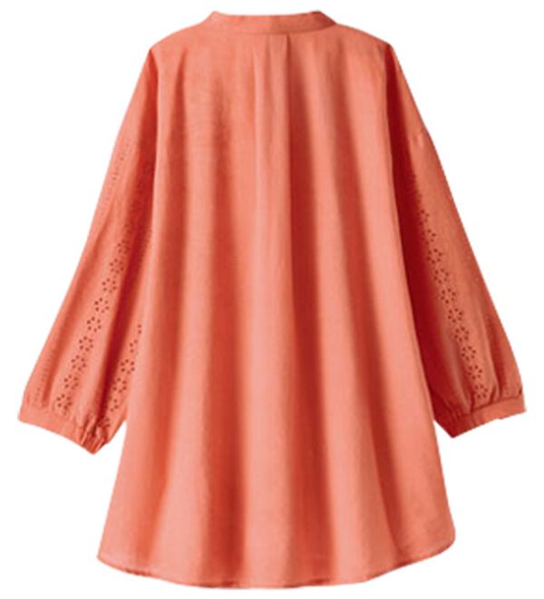 BELLUNA（ベルーナ）の「上品花柄刺しゅうブラウス（ブラウス）」｜詳細画像