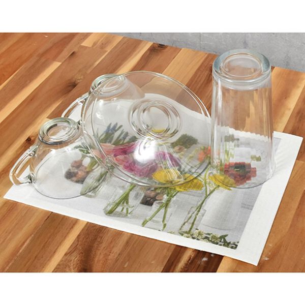 「ドイツのフキン花柄３種セット（その他キッチン用品）」｜詳細画像