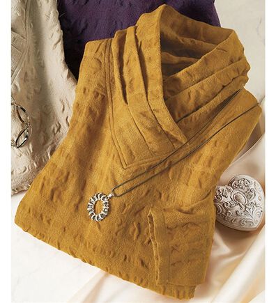 ルフラン（ルフラン）の「日本製ウール綿サッカーブラウス（ブラウス）」