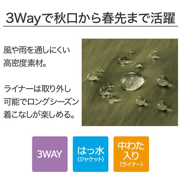 「長く着られるマルチフィールドジャケット（メンズジャケット）」｜詳細画像