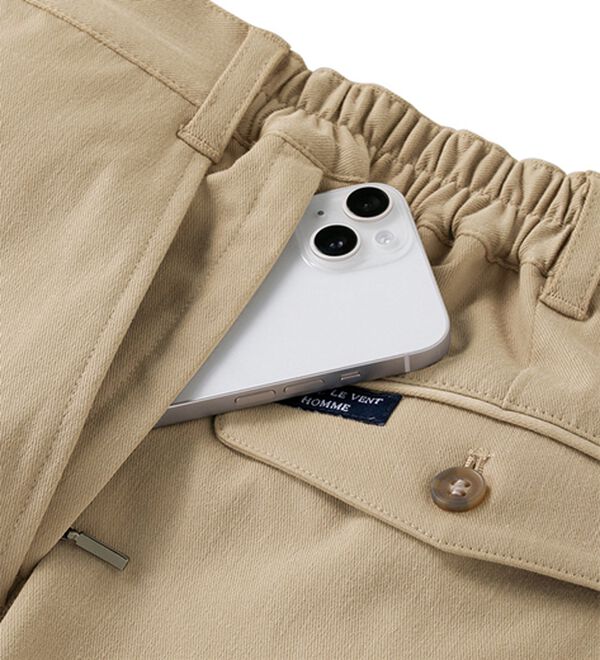 「＜コムルヴァン・オム＞新・お父さんの７得らくらくチノパンツ（メンズチノパンツ）」｜詳細画像