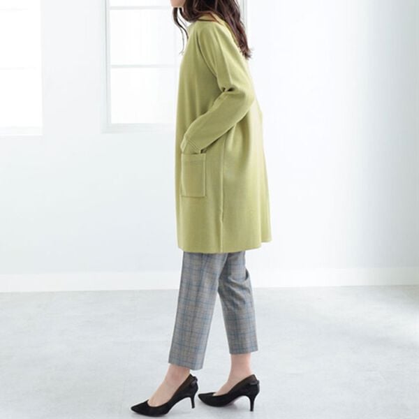 BELLUNA（ベルーナ）の「嬉しい機能付！ミラノリブカーディガン（ニットカーディガン）」｜詳細画像