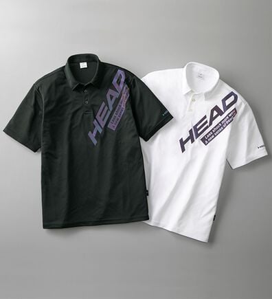 「【２枚組】＜ヘッド＞オーロラプリントポロ（メンズポロシャツ）」