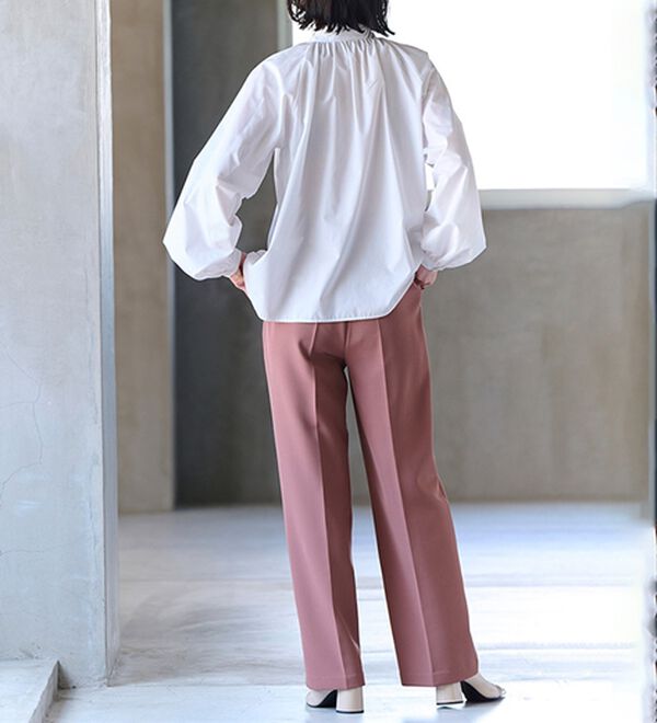 RANAN（ラナン）の「ボリュームボウタイブラウス（ブラウス）」｜詳細画像