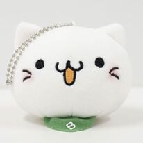 「べるーにゃもちもちフェイスストラップ（おもちゃ・ぬいぐるみ）」