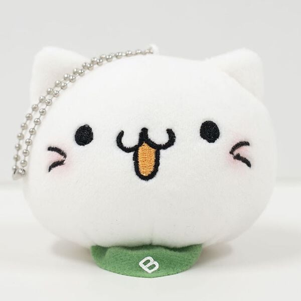 「べるーにゃもちもちフェイスストラップ（おもちゃ・ぬいぐるみ）」｜詳細画像