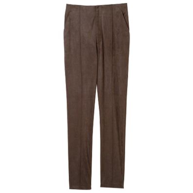 RANAN（ラナン）の「フェイクスエードレギンス調パンツ（フルレングスパンツ）」