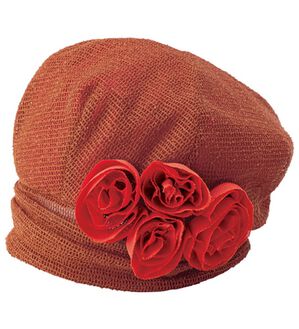 BELLUNA（ベルーナ）の「風が抜ける髪ふんわり帽子（帽子）」｜コーラル