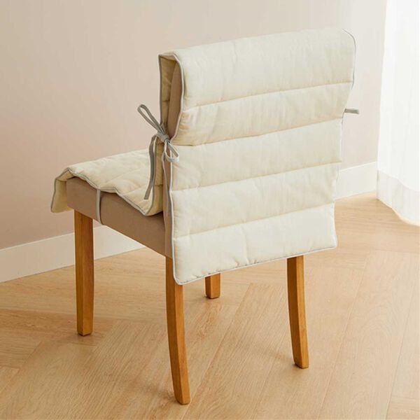 iellio（イエリオ）の「綿１００％　３ＷＡＹ　ソファ＆ダイニングロングパッド（チェアカバー・チェアパッド）」｜詳細画像