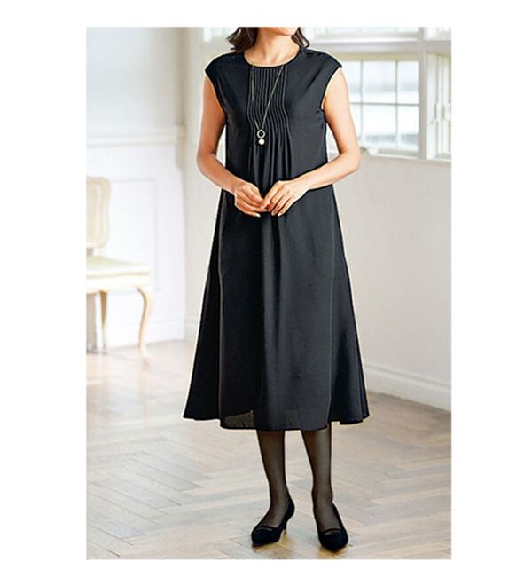 幾何柄レースボレロジャケットワンピースアンサンブル - ベルーナ【公式】