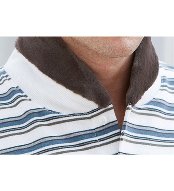 「【２着組】＜アーノルド　パーマー＞首まで暖かリラックスパジャマ（メンズルームウェア）」｜詳細画像