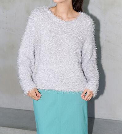 RANAN（ラナン）の「ラメシャギーニット（ニット・セーター）」