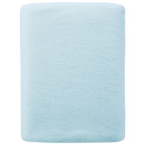 「三方開き敷ふとんカバー２枚組（掛布団カバー）」｜タオル地ブルー