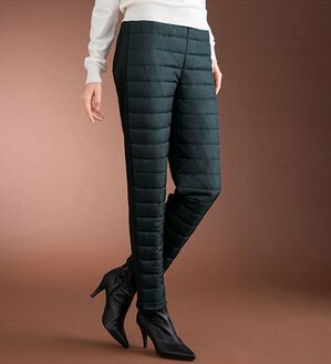 「かるぽかキレイ見えパンツ（その他パンツ）」｜ブラック