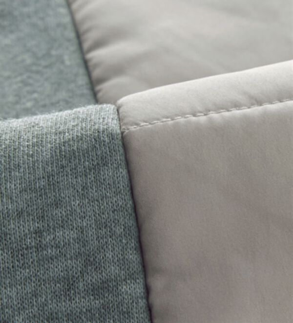 BELLUNA（ベルーナ）の「細見え中わたキルト切替ロングベスト（中わたコート・ベスト）」｜詳細画像