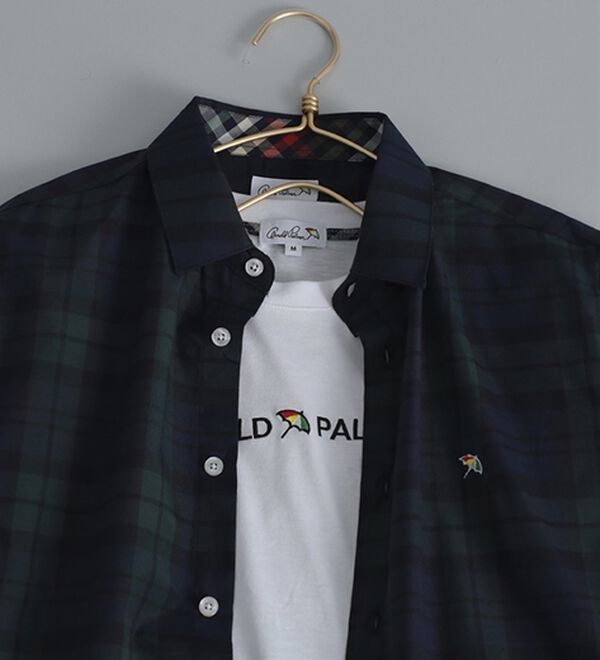 「＜アーノルド　パーマー＞即完成！ロゴデザインアンサンブル（メンズシャツ）」｜詳細画像