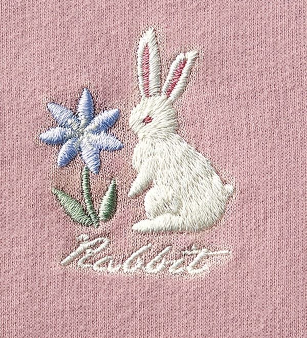 LAVIENNE（ラヴィエンヌ）の「綿１００％ゆったり刺しゅうスウェットパジャマ（パジャマ・ルームウェア）」｜詳細画像