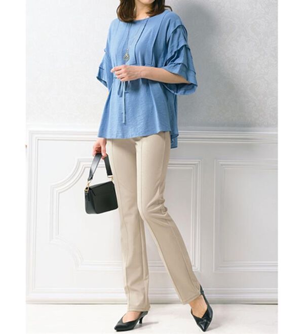 ルフラン（ルフラン）の「【３本組】夏爽美人パンツ（フルレングスパンツ）」｜詳細画像