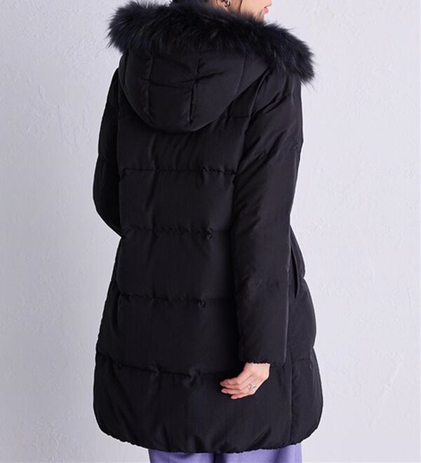   ファーダウンコート セール】フォックスファーダウンコート(ダウン・フェザー
