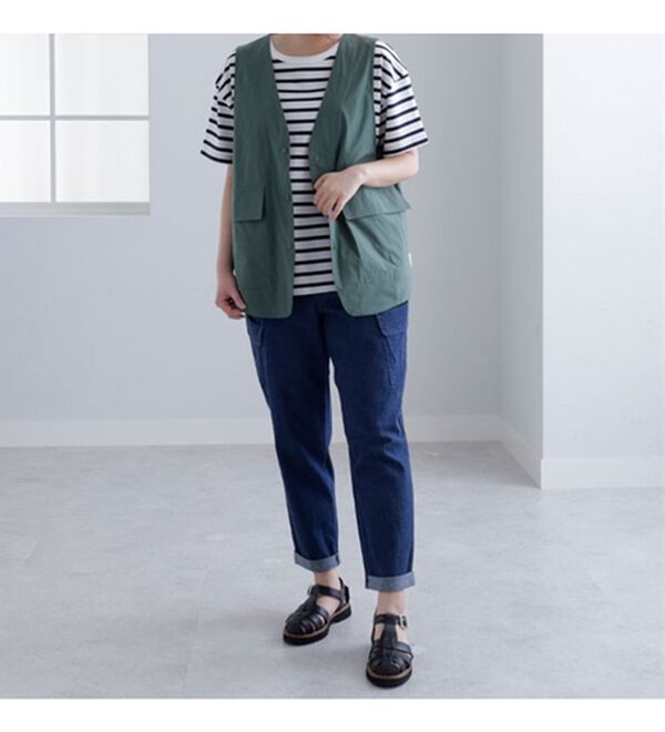 BELLUNA（ベルーナ）の「＜ｓｏｒａｆｕｋｕ＞はっ水加工ポケット付ベスト（ベスト）」｜詳細画像