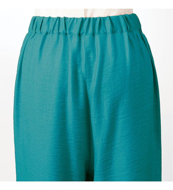 VINNO（ヴィノ）の「麻調素材ブラウス＆パンツセットアップ（セットアップ）」｜詳細画像