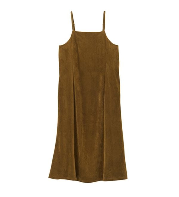 RANAN（ラナン）の「畦ニットカーデ&times;ベロアキャミワンピ（ロングワンピース）」｜詳細画像