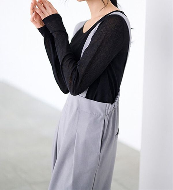 RANAN（ラナン）の「レディシルエットシアートップス（カットソー）」｜詳細画像