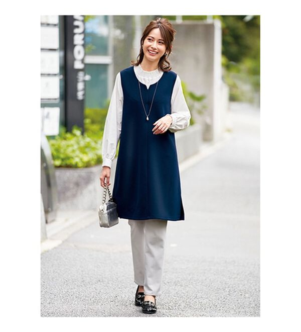 BELLUNA（ベルーナ）の「コーデ済み！お洒落ジャンパースカート（ジャンパースカート）」｜詳細画像