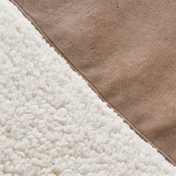 「毛布にもなるフランネル掛布団カバー＜２ＷＡＹ・あったか・裏面シープ調・アルミシート入＞（掛布団カバー）」｜詳細画像